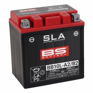 Továrně aktivovaná motocyklová baterie BS-BATTERY BB10L-B2 (FA) (YB10L-B2 (FA)) SLA