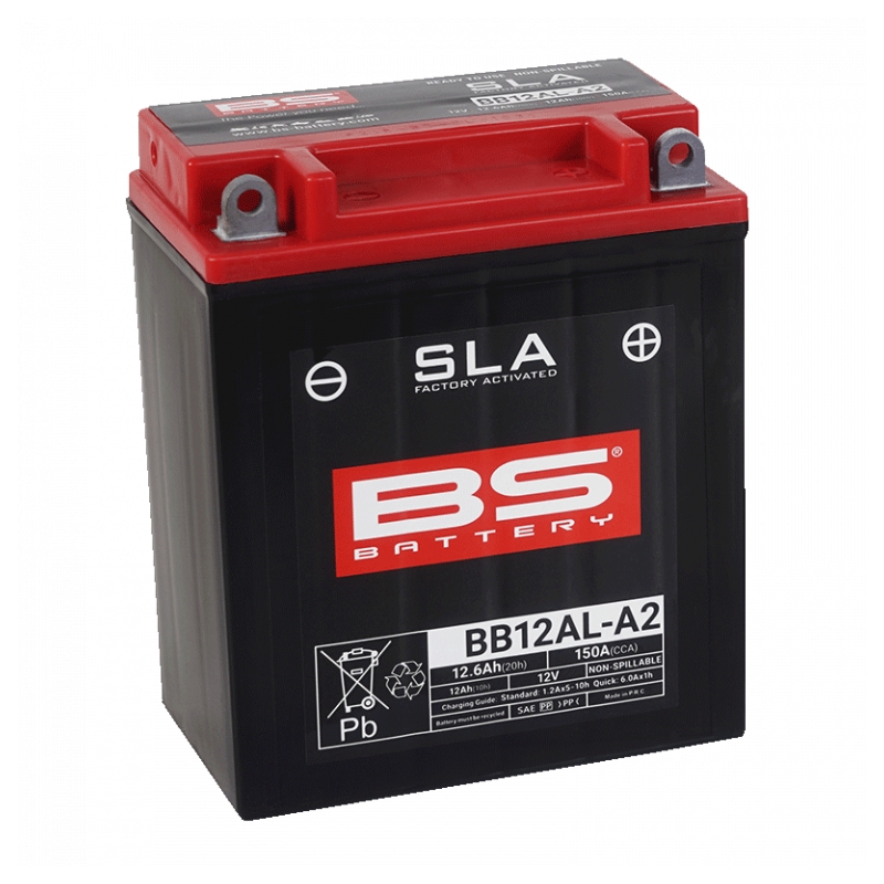 Továrně aktivovaná motocyklová baterie BS-BATTERY SLA