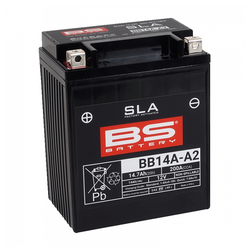 Továrně aktivovaná motocyklová baterie BS-BATTERY SLA