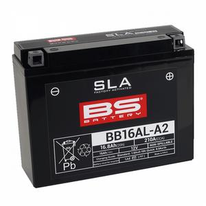 Továrně aktivovaná motocyklová baterie BS-BATTERY BB16AL-A2 (FA) (YB16AL-A2 (FA)) SLA