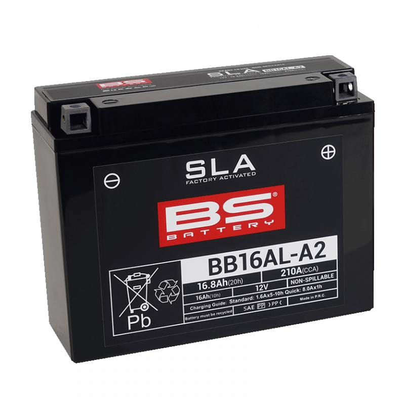 Továrně aktivovaná motocyklová baterie BS-BATTERY SLA
