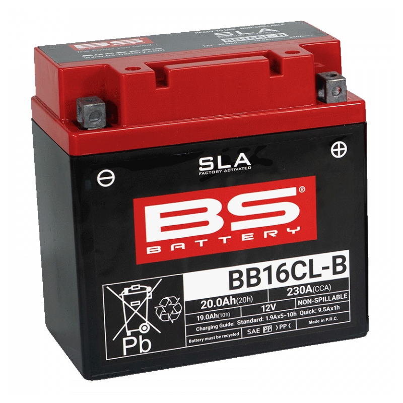 Továrně aktivovaná motocyklová baterie BS-BATTERY SLA