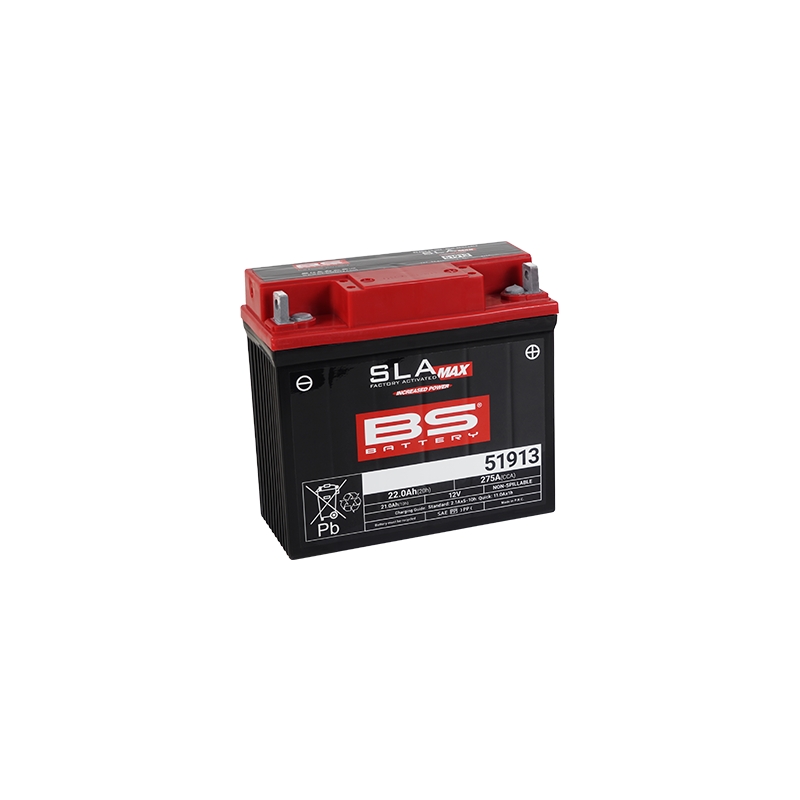 Továrně aktivovaná motocyklová baterie BS-BATTERY SLA MAX