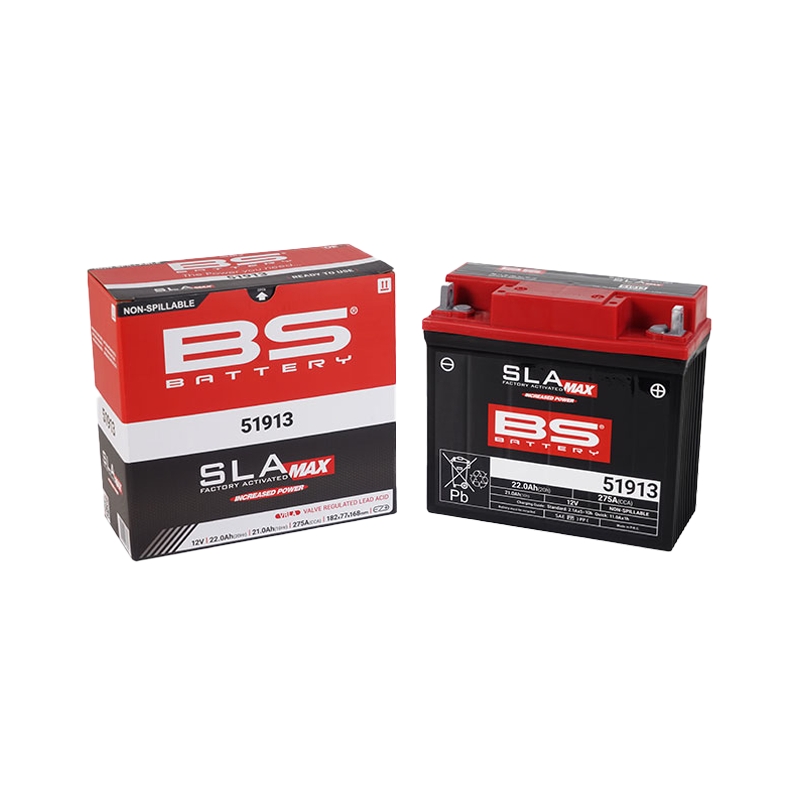 Továrně aktivovaná motocyklová baterie BS-BATTERY SLA MAX