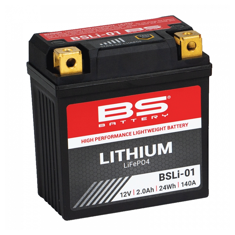 Lithiová motocyklová baterie BS-BATTERY