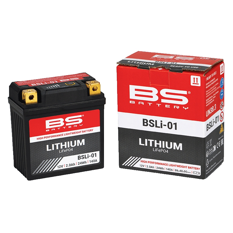 Lithiová motocyklová baterie BS-BATTERY