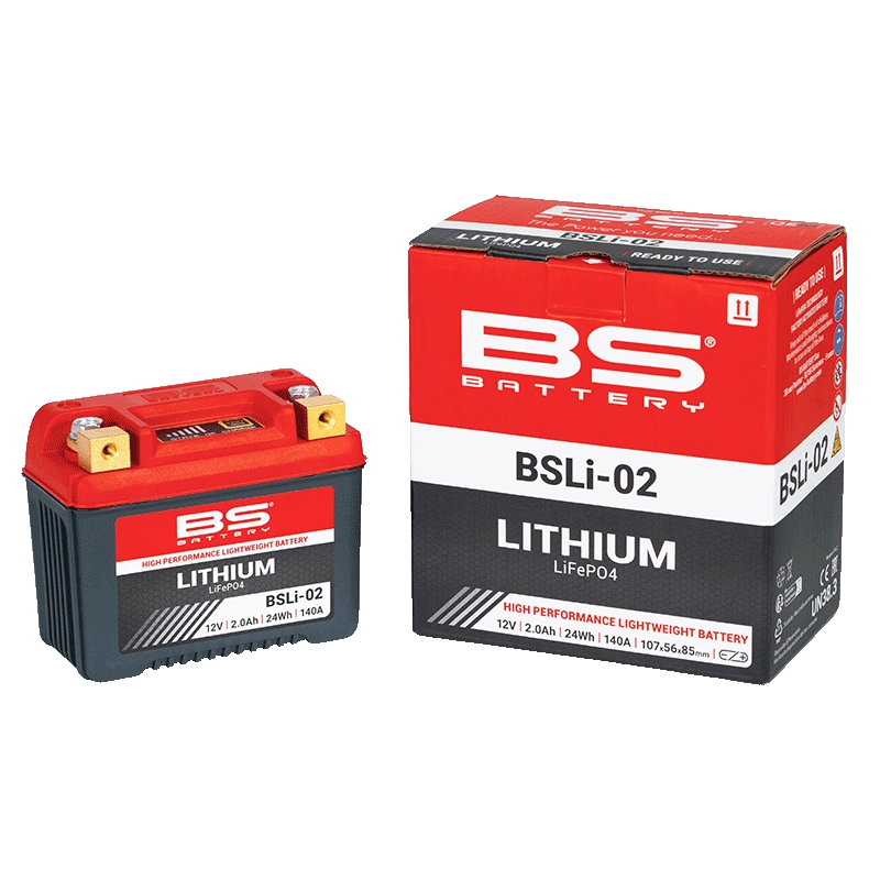 Lithiová motocyklová baterie BS-BATTERY