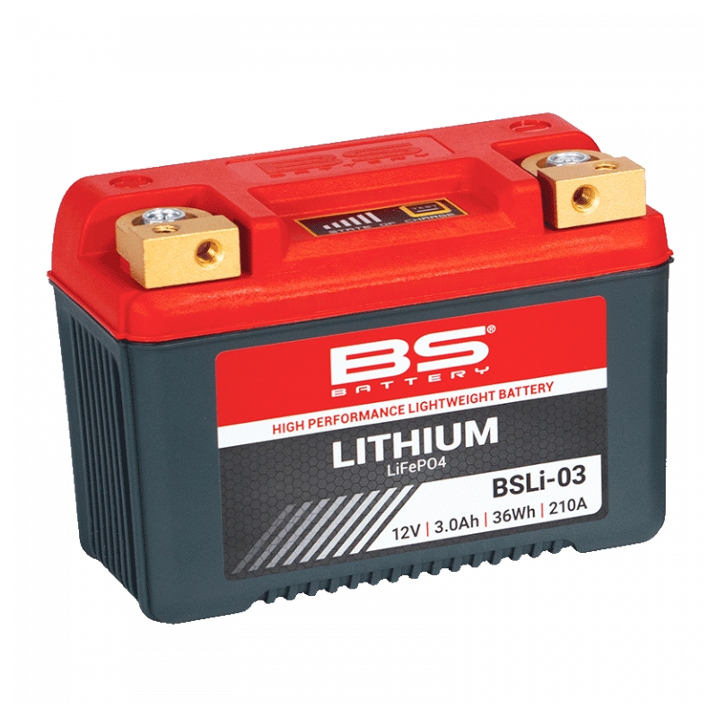 Lithiová motocyklová baterie BS-BATTERY