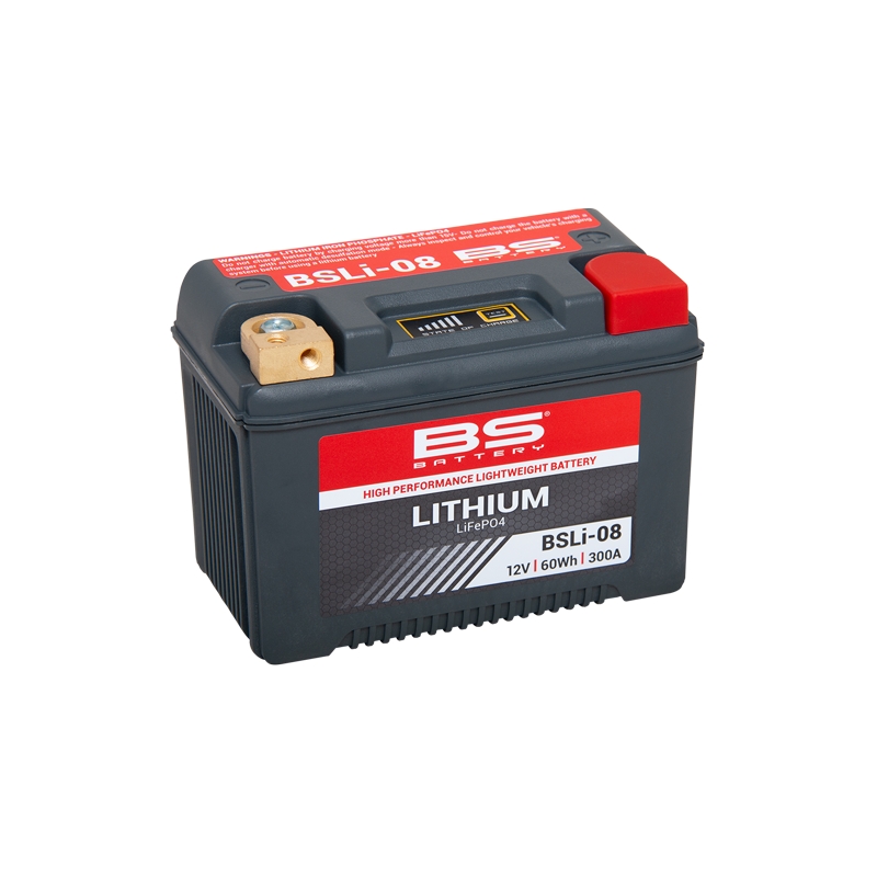 Lithiová motocyklová baterie BS-BATTERY