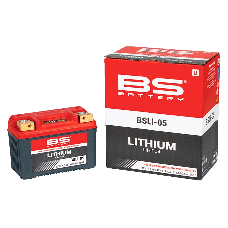 Lithiová motocyklová baterie BS-BATTERY