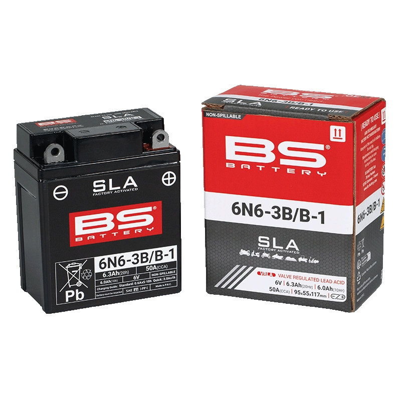 Továrně aktivovaná motocyklová baterie BS-BATTERY