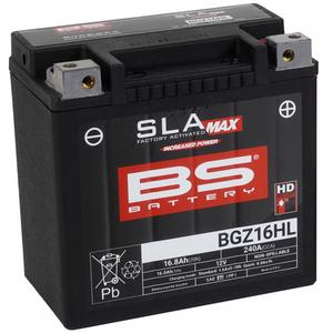 Továrně aktivovaná motocyklová baterie BS-BATTERY BGZ16HL SLA MAX