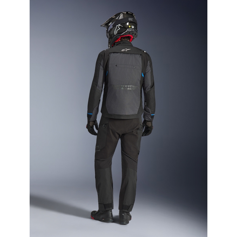 Bunda na motorku Alpinestars Cusco Drystar černo-tmavě šedá
