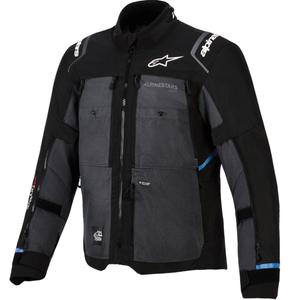 Bunda na motorku Alpinestars Cusco Drystar černo-tmavě šedá