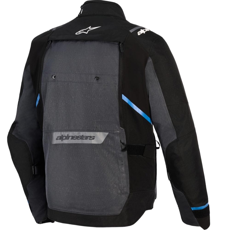 Bunda na motorku Alpinestars Cusco Drystar černo-tmavě šedá
