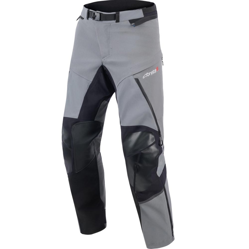 Kalhoty na motorku Alpinestars Andes PRO Drystar XF tmavě šedo-černé