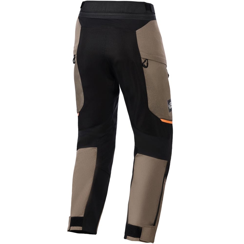 Kalhoty na motorku Alpinestars Cusco Drystar hnědo-černé