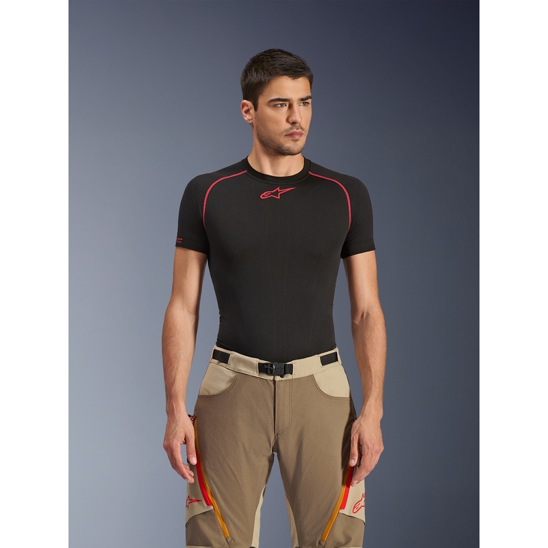 Kalhoty na motorku Alpinestars Maxdura Dual světle hnědé