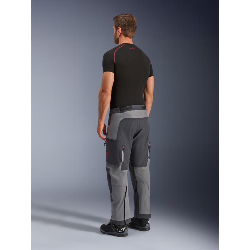 Kalhoty na motorku Alpinestars Maxdura Dual šedo-tmavě šedé