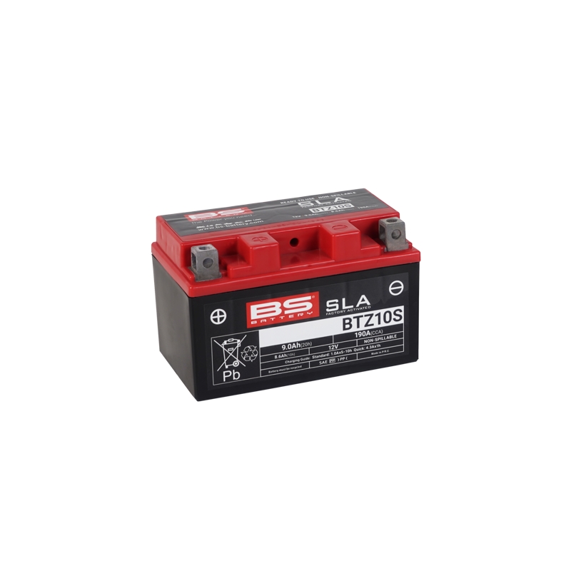 Továrně aktivovaná motocyklová baterie BS-BATTERY
