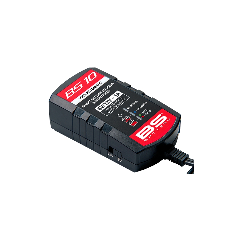 Nabíječka baterií BS-BATTERY AUTOMATIC (vhodné také pro lithiové baterie) 6/12V 1000mA