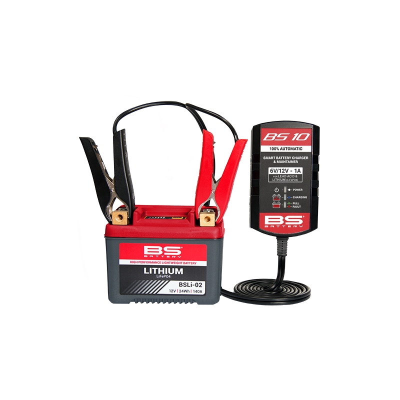 Nabíječka baterií BS-BATTERY AUTOMATIC (vhodné také pro lithiové baterie) 6/12V 1000mA