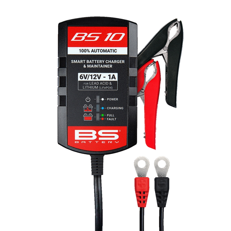 Nabíječka baterií BS-BATTERY AUTOMATIC (vhodné také pro lithiové baterie) 6/12V 1000mA