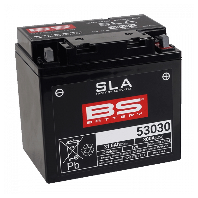 Továrně aktivovaná motocyklová baterie BS-BATTERY