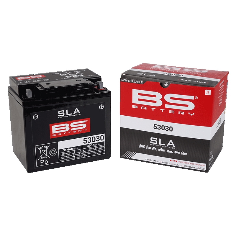 Továrně aktivovaná motocyklová baterie BS-BATTERY