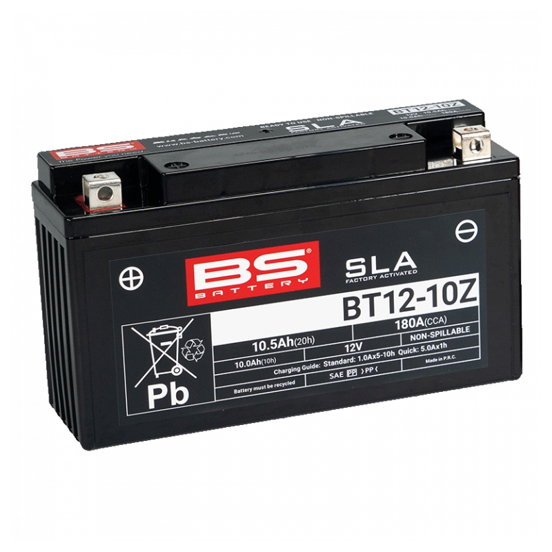 Továrně aktivovaná motocyklová baterie BS-BATTERY