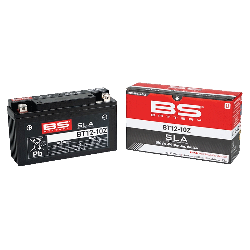 Továrně aktivovaná motocyklová baterie BS-BATTERY