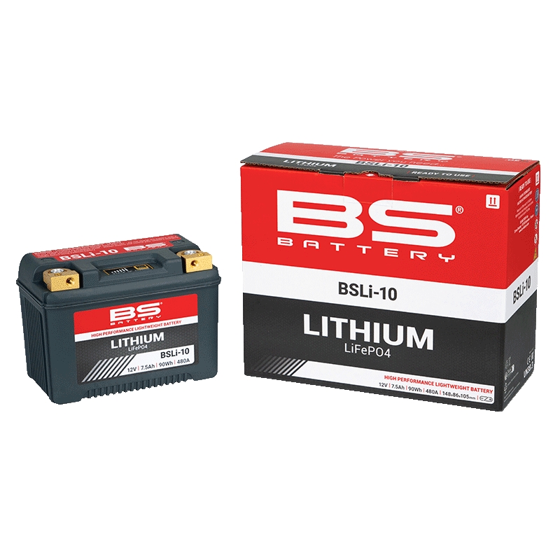 Lithiová motocyklová baterie BS-BATTERY