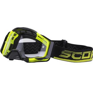 Motokrosové brýle Scorpion MX Mask fluo žluto-černé