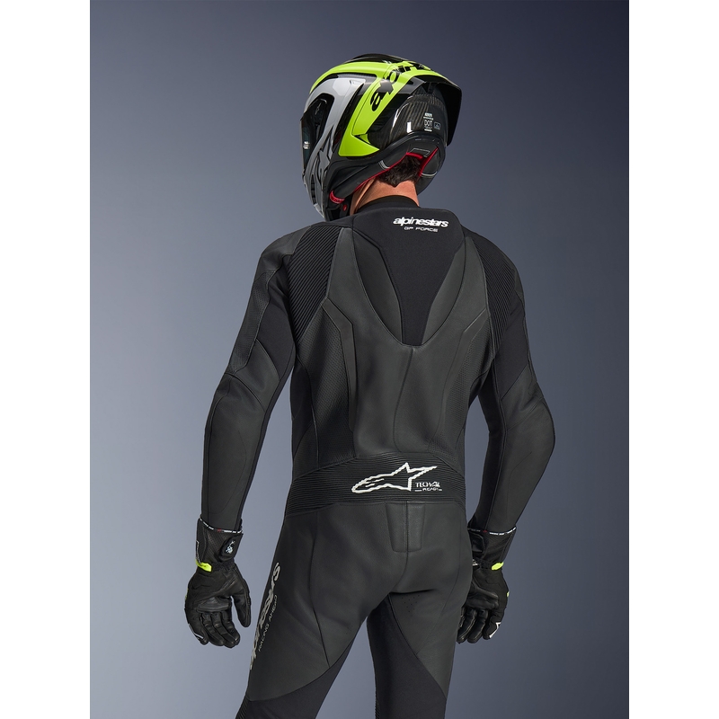 Jednodílná kombinéza na motorku Alpinestars GP FORCE V2 černo-bílá
