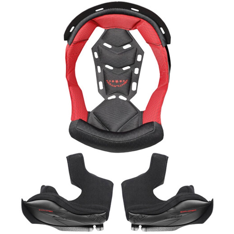 Interiér do helmy LS2 MX701 CARBON černý
