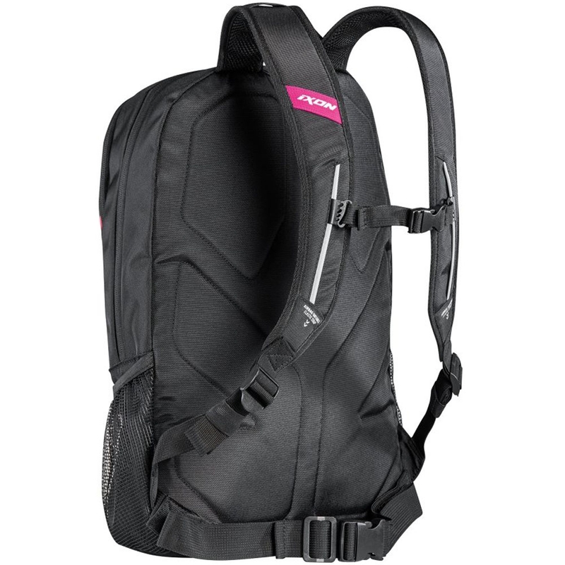 Batoh na motorku IXON R-Tension 23 černo-bílo-růžový