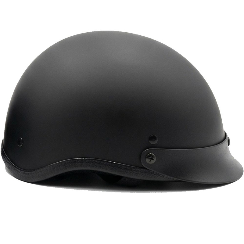 Otevřená helma MotoZem černá