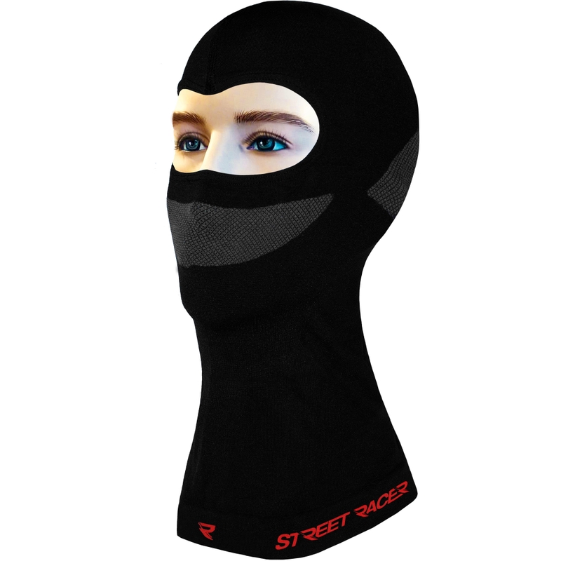 Kukla pod helmu Street Racer Basic černá
