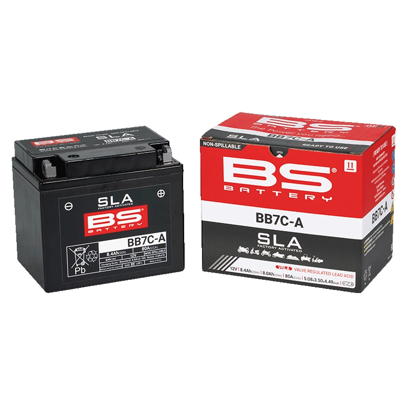 Továrně aktivovaná motocyklová baterie BS-BATTERY SLA