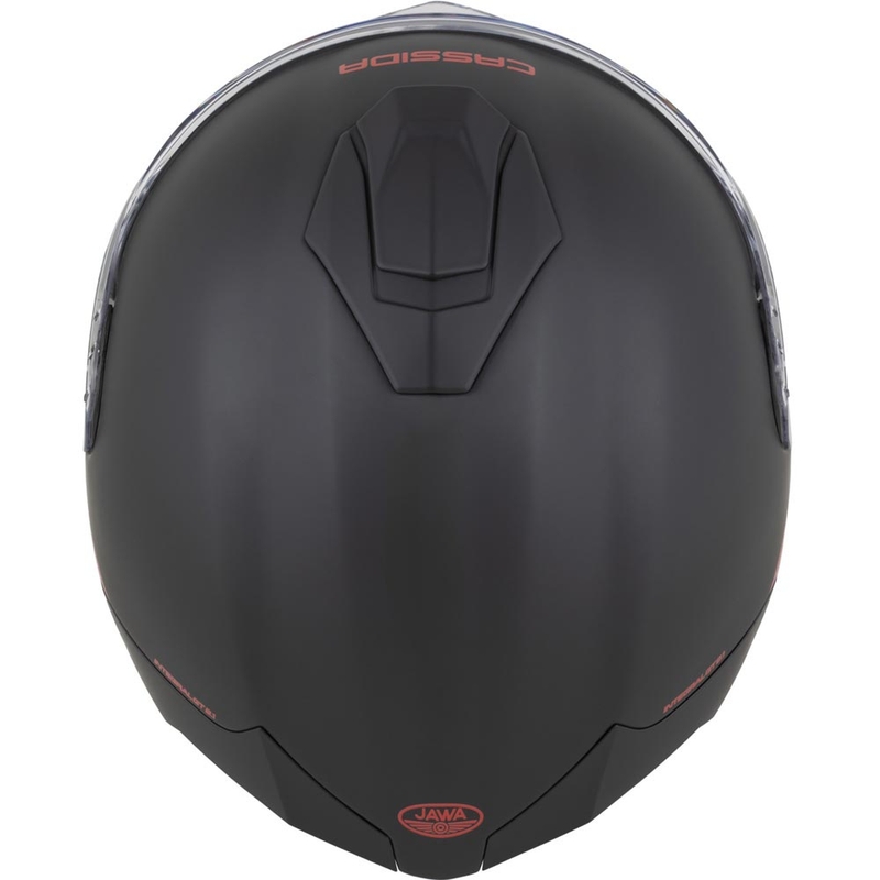 Integrální helma na motorku Cassida Integral GT 2.1 Jawa Solid matná černo-lesklá červená