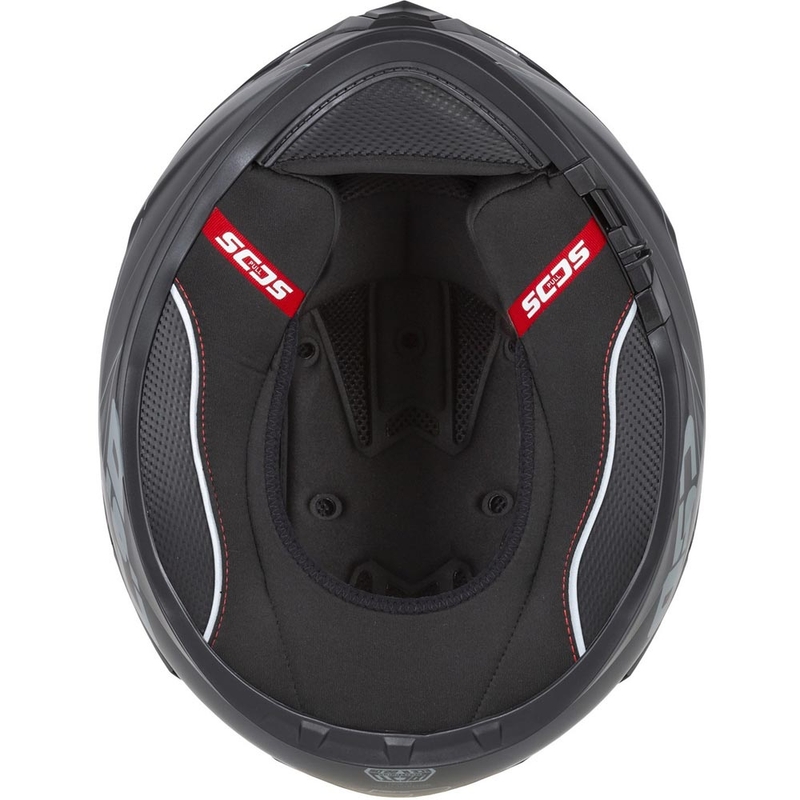 Integrální helma na motorku Cassida Integral GT 2.1 Jawa Solid matná černo-lesklá červená
