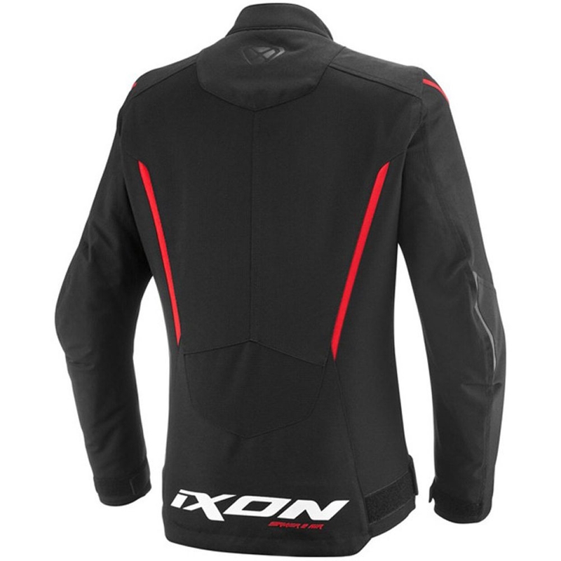 Dámská bunda na motorku IXON Striker 2 Air WP Lady černo-červená