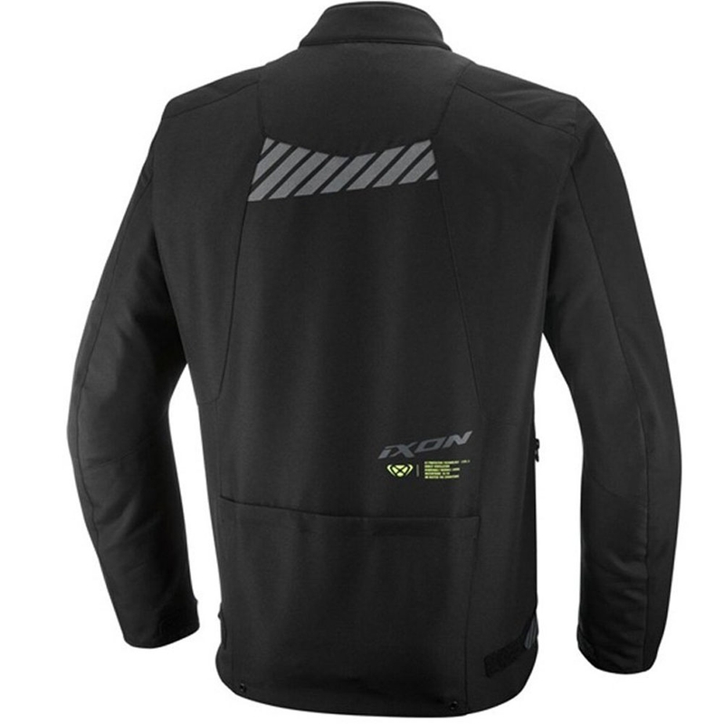 Bunda na motorku IXON Tyr černo-fluo žlutá
