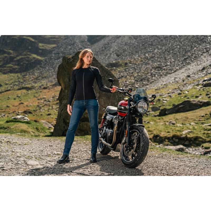 Dámská bunda na motorku Knox Urbane PRO Mk3 černá