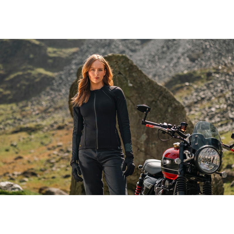 Dámská bunda na motorku Knox Urbane PRO Mk3 černá