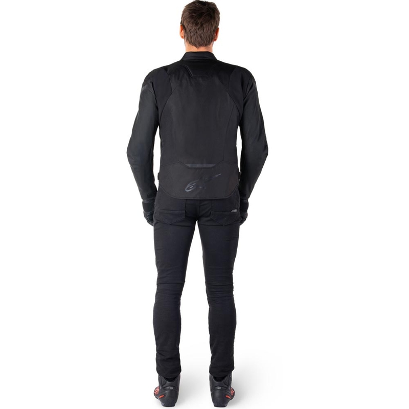 Bunda na motorku Alpinestars T-JAWS V4 Waterproof černo-černá