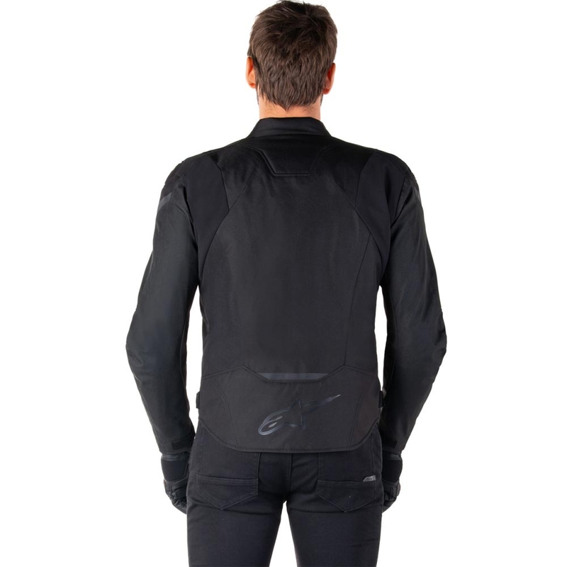 Bunda na motorku Alpinestars T-JAWS V4 Waterproof černo-černá