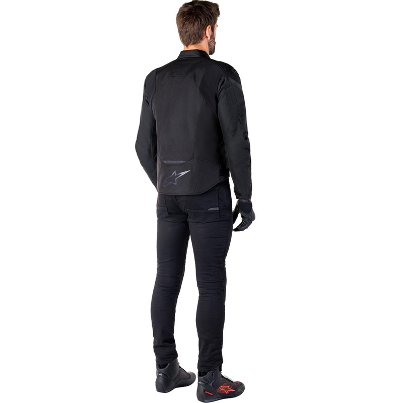 Bunda na motorku Alpinestars T-JAWS V4 Waterproof černo-černá