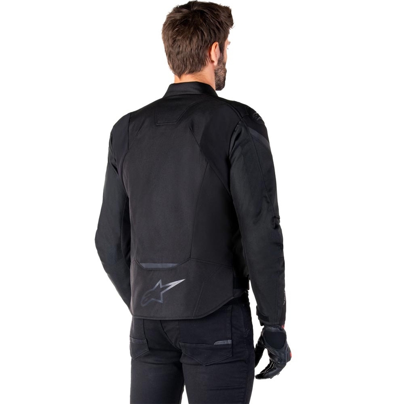 Bunda na motorku Alpinestars T-JAWS V4 Waterproof černo-černá