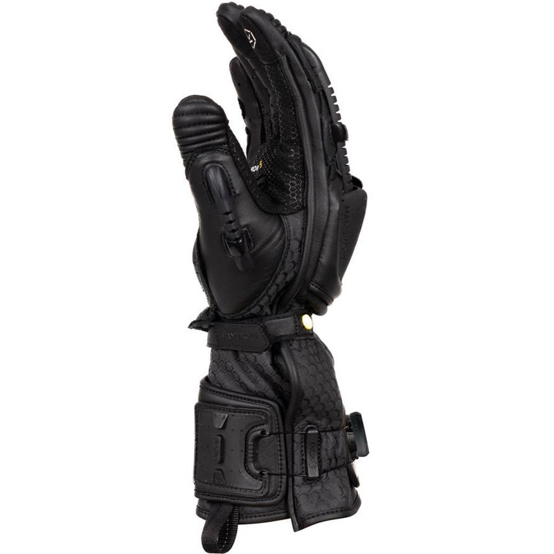 Rukavice na motorku Knox Handroid All Black Mk5 černé